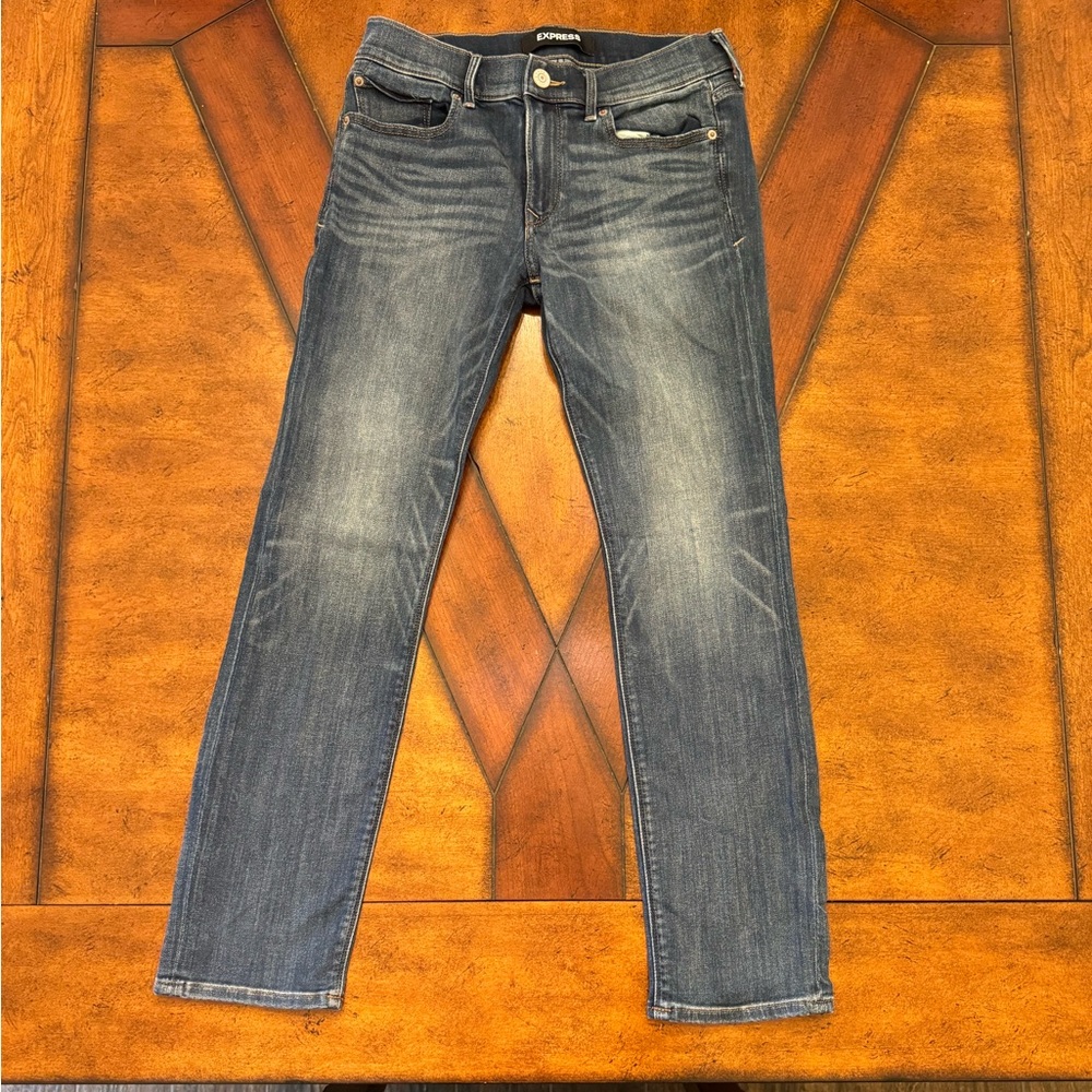 Express Stretch Skinny Mid Rise Jeans Size 6